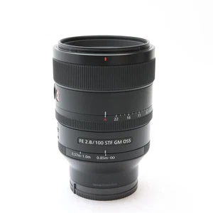 SONY FE 100mm F/2.8 STF GM OSS SEL100F28GM (for SONY E) -Near Mint- #244 - Picture 1 of 12