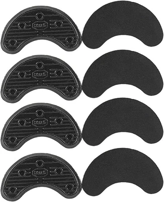 10 PIEZAS Suela de Goma Ahorradores de Talón Placas de Puntera Grifos Hágalo Usted Mismo Pegamento en Almohadillas de Reparación de Zapatos Foto 1 de 4