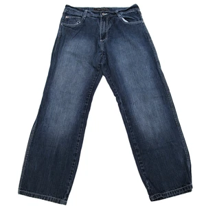 Vintage Southpole Jeans Herren 36x32 Dark Wash Blau Grunge Emo Skate Baggy 4180 - Bild 1 von 13