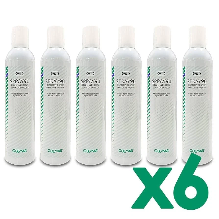 GOLMAR SPRAY G Multiusi Spray90 6pz - Disinfettante Spray Germicida Golmar 400ml - Immagine 1 di 1
