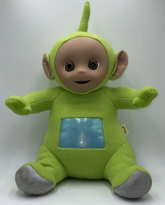 1998 Vintage "Dipsy" Green Large 24" Sitting Teletubbies Plush Playskool C-015B - Image 1 of 4