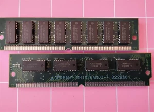 8MB 2x4MB MITSUBISHI MH1M36ANDJ-7 FPM 70ns 1Mx36 ECC SIMM Ram Memory Kit - Picture 1 of 6