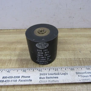 KONDENSATOR SENDEGLIMMER 0,0036 uF 6KV MICA SANGAMO Typ 291 29160B362J00 - Bild 1 von 4