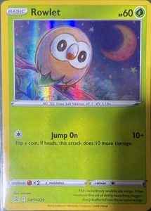 Rowlet - Promo SWSH: Sword & Shield Promo Cards SWSH220 NM - Picture 1 of 1