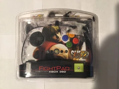 XBOX 360 SUPER STREET FIGHTER IV COLLECTOR'S EDITION WIRED FIGHTPAD-KEN - Image 1 of 4