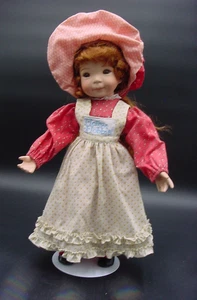 Ashton Drake 15" Holly Hobbie Porzellan & Stoffpuppe "WINTER" Dianna Effner 2003 - Bild 1 von 11