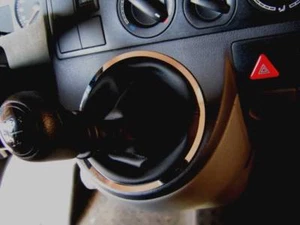 D Chrom Rahmen für Schaltung ( Manuell ) / VW T5 - Edelstahl poliert - Picture 1 of 3
