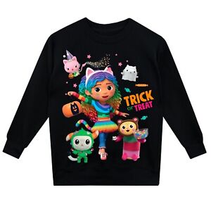 Gabby's Dollhouse Halloween Sweatshirt | Girls Gabby's Dollhouse Jumper