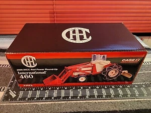 ERTL International 460 w/ Loader, Chains, Rear Blade & Heat Hoser, 1/16 Diecast - Picture 1 of 5