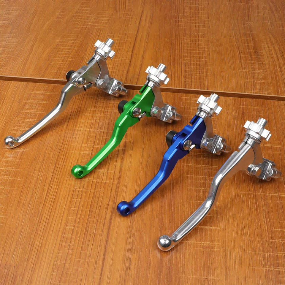 Barra de embrague CNC 7/8" percha con palanca para Honda CR Yamaha YZ Suzuki DRZ Kawasaki KX Foto 1 de 4