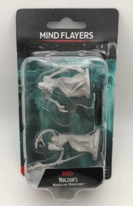 D & D Dungeons and Dragons Nolzur's Miniatures Minis Mind Flayers - Foto 1 di 5