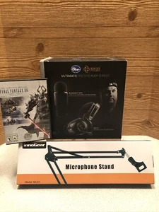 Pacchetto streamer microfono Yeti blu blackout Ultimate Pro + + braccio microfono bonus FFXIV - Foto 1 di 4