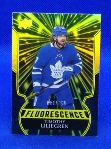 2020-21 Upper Deck Fluorescence Gold /150 Timothy Liljegren #F-28 Rookie RC