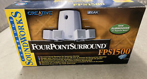 Creative Cambridge Soundworks Four Point Surround Anlage Subwoofer FPS1500 NEU