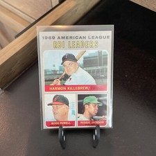 1970 TOPPS "AL RBI LEADERS" KILLEBREW #64 NM-MT CENTERED! (COMBINED SHIP)