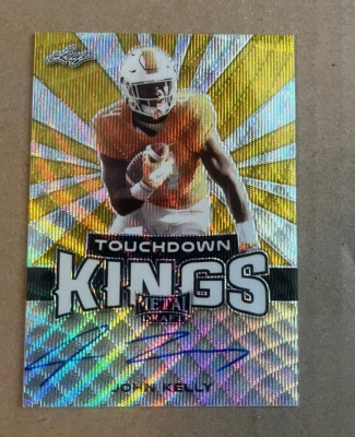 2018 Leaf Metal Draft JOHN KELLY  Touchdown Kings Rookie Autograph 1 / 1  ZXRNXZ - Image 1 of 3