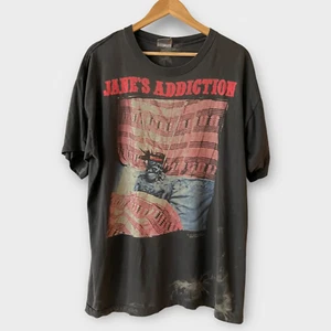 1990 Jane's Addiction "Article" Vintage Band Tour Rock Tee Shirt 90s - Bild 1 von 3