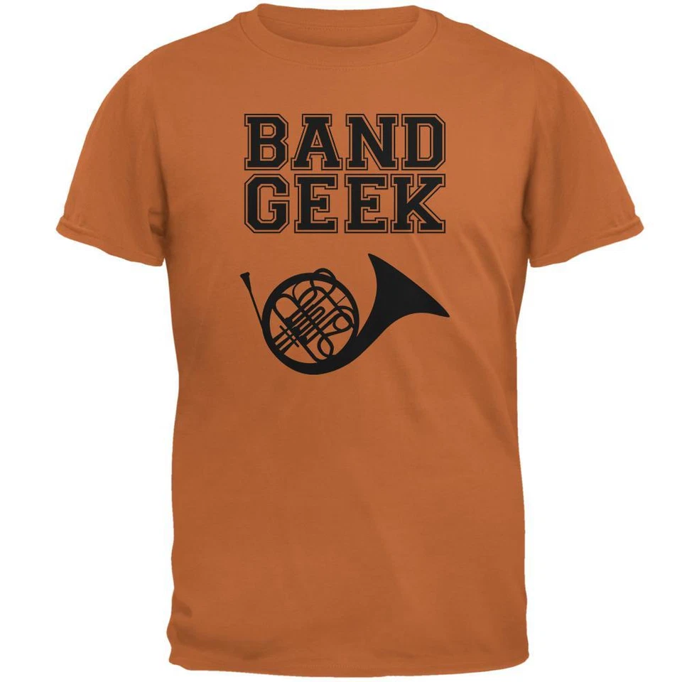 Camiseta de cuerno francés Band Geek para hombre Foto 1 de 1