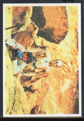 LUKE SKYWALKER 1977 Topps Yamakatsu Star Wars Large Sighting Artoo-Detoo C15 - Image 1 of 2