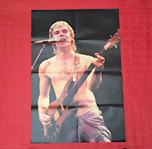 STING / POLICE VINTAGE POSTER 1981 cm. 56 x 85 - FROM ITALY - Foto 1 di 1