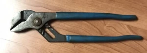 Vintage Channellock Slip Joint Pliers #430 10-1/4" Long Blue Grip Handles, USA - Picture 1 of 2
