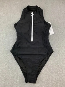 My Charmo Racerback Zip Front 1 pc Slimming Swimsuit Womens size Medium Smooth - Picture 1 of 15