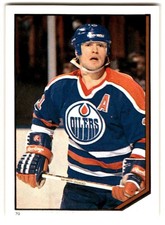 1986-87 O-Pee-Chee Stickers Mark Messier #79