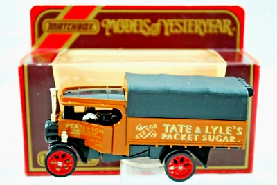 Matchbox of Yesteryear No:Y-27 1922 FODEN Steam Tilt Wagon TATE & LYLE Sugar MIB - Image 1 of 4