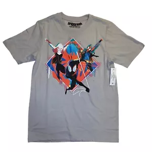 Spider Man Across the Spider-Verse Short Sleeve Graphic T Shirt Size Yth Lg NEW - Picture 1 of 2