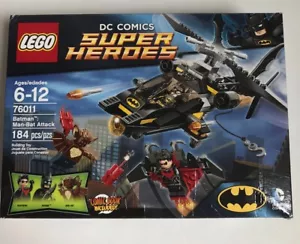 New Lego 76011 DC Comics Super Heroes Batman: Man-Bat Attack 184 Free SHIPPING - Picture 1 of 9