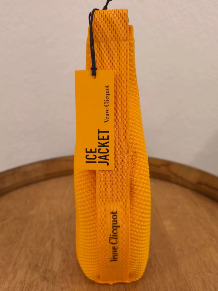 Veuve Clicquot Ice Jacket, Champagner Kühler Hülle, orange, ca. 28 cm - Bild 1 von 3