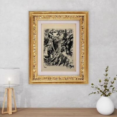 MARC CHAGALL 原版签名印刷品、真品证明和附属品,3,500 美元。 — 第 1/4 张图片