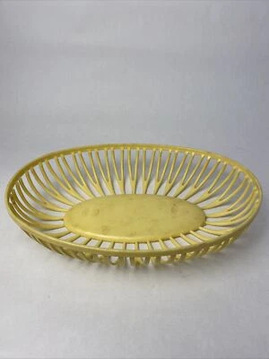 Cesta amarilla vintage de servicio de alimentos Bloomfield Industries 1530 - EE. UU. Foto 1 de 3