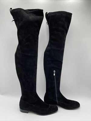 Sergio Rossi Women's JODIE RING Boot, Black Size 37.5 - Image 1 of 4