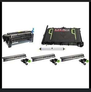 LEXMARK CS820,CX820,CX825,CX860,FUSER /Transfer Belt&roller,3Pickrollers.41x0928 - Picture 1 of 2