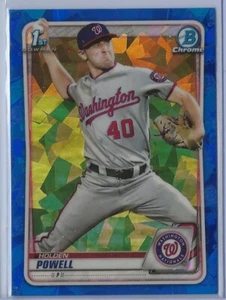 2020 Bowman Draft Sapphire BD120 Holden Powell blue base Nationals 1st Bowman - Picture 1 of 1