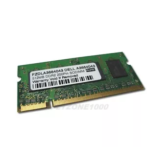 512MB Memory RAM for DELL 2130cn, 3110cn, 3130cn, 5110cn, 5530dn, 5535dn Printer - Picture 1 of 1
