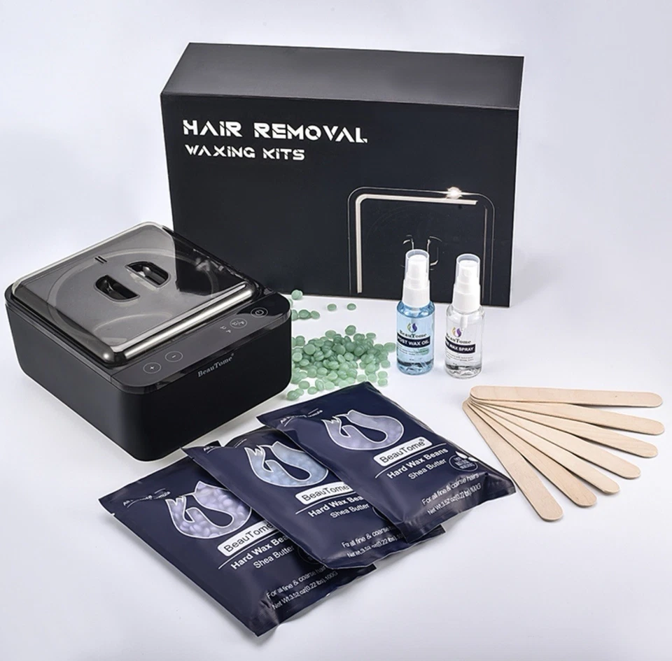 Italwax Solo Waxing Kit - Professional Hair Removal at Home with Wax Warmer 6...