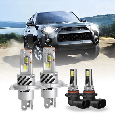 Kit de faros antiniebla de haz alto y bajo LED para Toyota Hilux 2004-2019 6000 k Foto 1 de 4