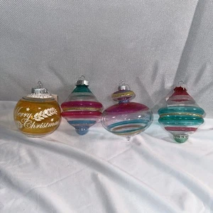 Vintage Radko Shiny Brite Glass Christmas Ornaments - Bild 1 von 14