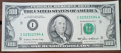  1985- $100 Bill- Uncirculated #02922594 - Image 1 of 2