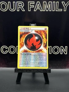Burning Energy - 151/162 - Uncommon - Reverse Holo LP, English Pokemon BREAKThro - Picture 1 of 7