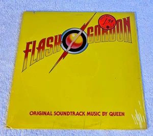 QUEEN:"FLASH GORDON-SOUNDTRACK": 1980 LP: STILL IN SHRINK WRAP! + INNER + INSERT - Foto 1 di 12
