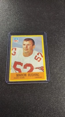 1967 Philadelphia - Marion Rushing #9 (RC) - Image 1 of 2