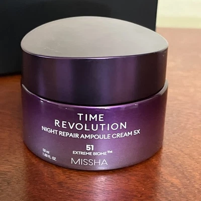  MISSHA Time Revolution Night Repair Cream 5X 50ml - Image 1 of 4