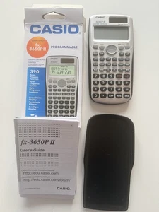Casio FX-3650P II Super Fx Plus Prorammable Scientific Calculator - Picture 1 of 7