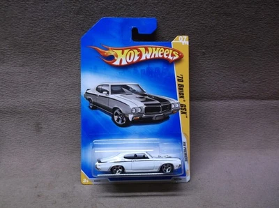 HOT WHEELS 2009 #7 WHITE 1970 70 BUICK GSX 455 SKYLARK GM HOT ROD STREET RACER - Image 1 of 3