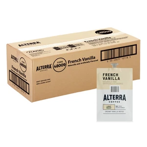 Alterra Coffee Freshpacks, French Vanilla, 100/CT, Black - Picture 1 of 8