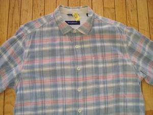 TOMMY BAHAMA MEN'S LONGSLEEVES 100% COTTON BUTTON UP SHIRT SIZE XL HARDLY WORN! - Picture 1 of 10