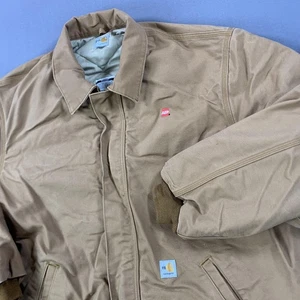 Carhartt FR Jacket Mens 3XL Tall Brown Flame Resistant Insulated Workwear HRC 4 - Picture 1 of 24